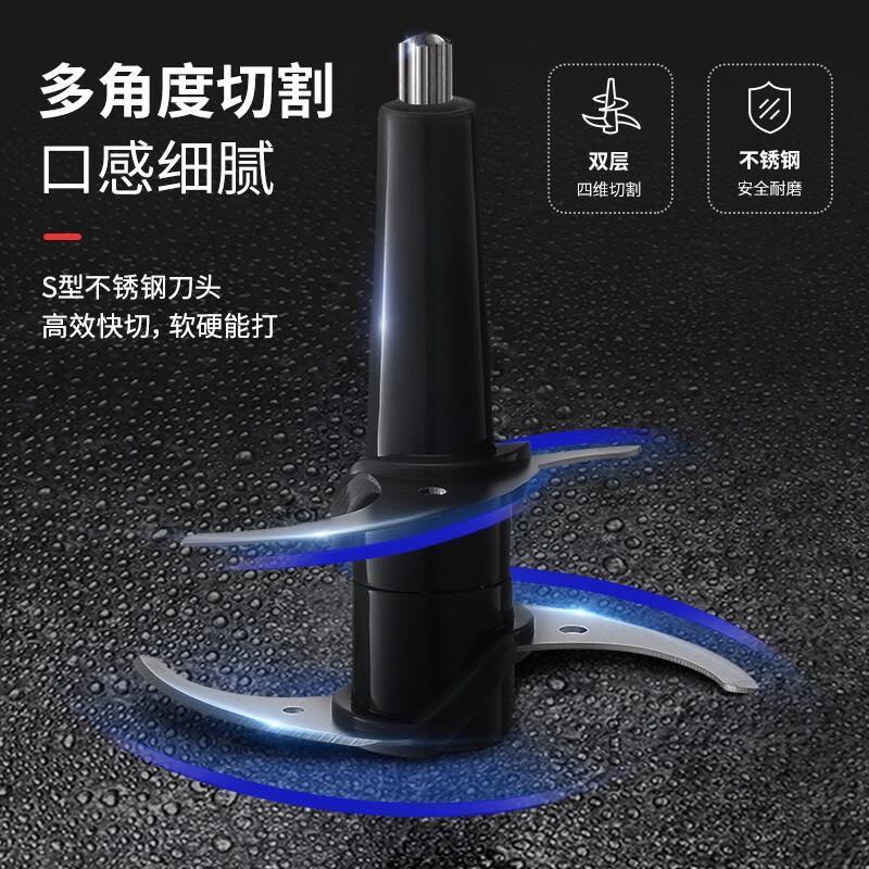 摩飞电器(Morphyrichards) 摩飞绞肉机家用多功能小型料理机MR9402 MR9402A(有线版 蓝色)高清大图