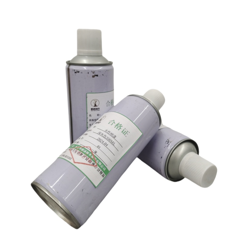 新添林木水性喷漆 深灰色 350ml/ 瓶高清大图