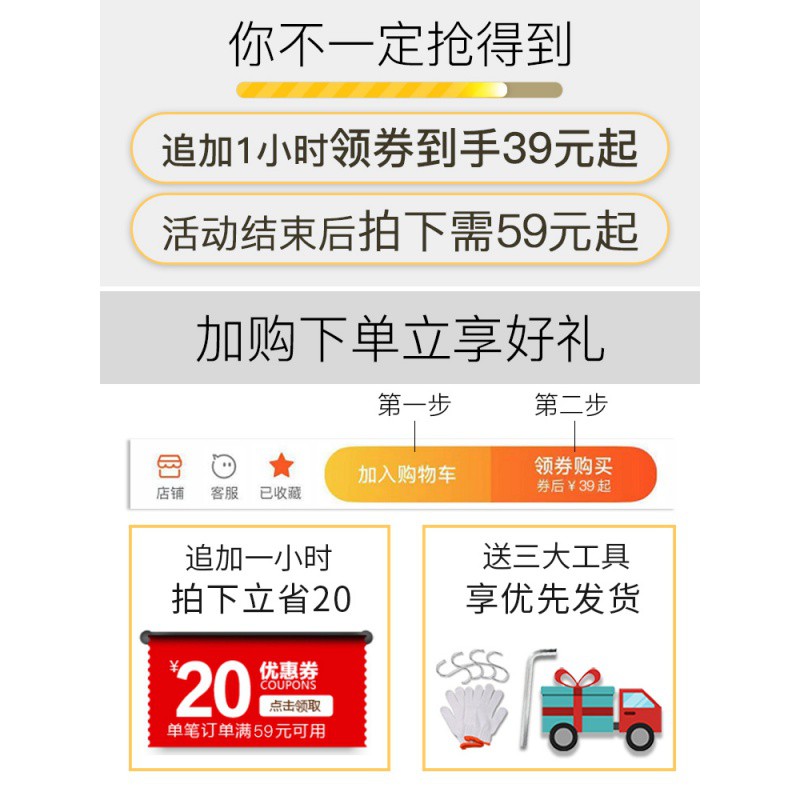 厨房置物架不锈钢架子多层三层多功能微波炉烤箱锅落地货架收纳架收纳层架 三维工匠高清大图