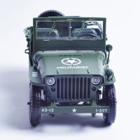 凯迪威 1：18战术吉普车模型 凯迪威合金儿童玩具吉普车模型 正品收藏送人685006
