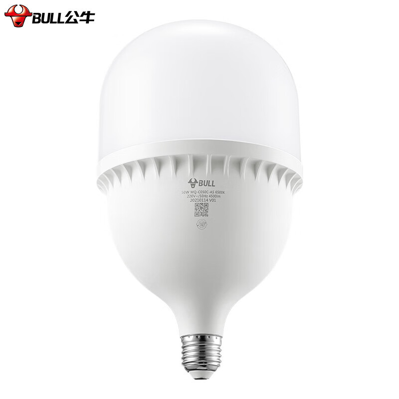 led灯公牛bull1530含普通开关控制冷光5000k以上圆形