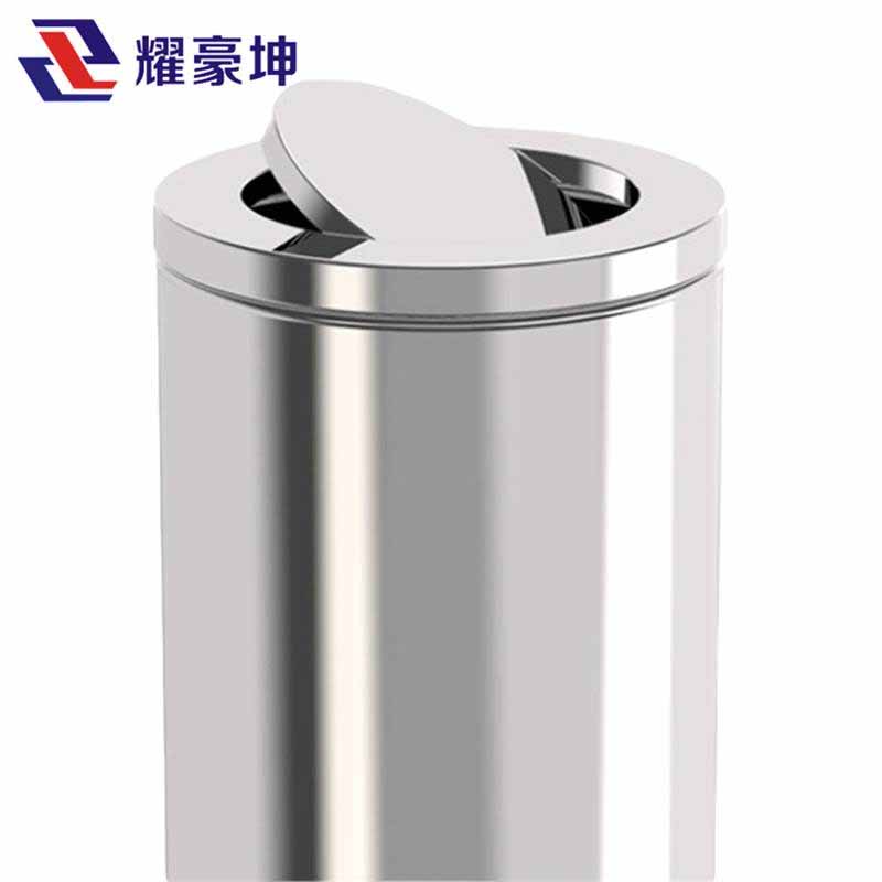 耀豪坤 户外装备室外不锈钢垃圾桶 48*82cm高清大图