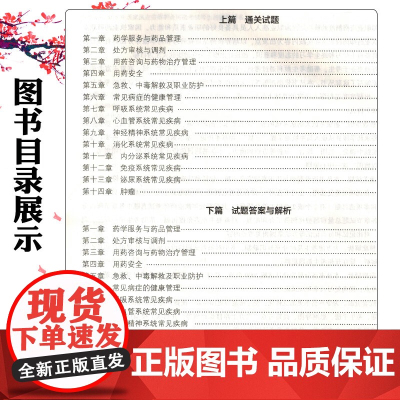 药学综合知识与技能(2025国家执业药师职业资格考试2000题) 练习题模拟题真题 张万金 主编 考生手册思维导图中国医高清大图