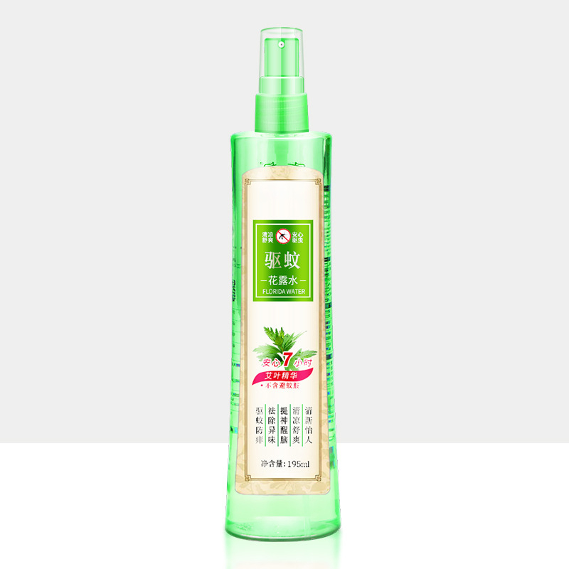 花露水 XTL671 艾草金银花蛇胆蚊不叮花露水清凉防蚊喷雾195ML (瓶)