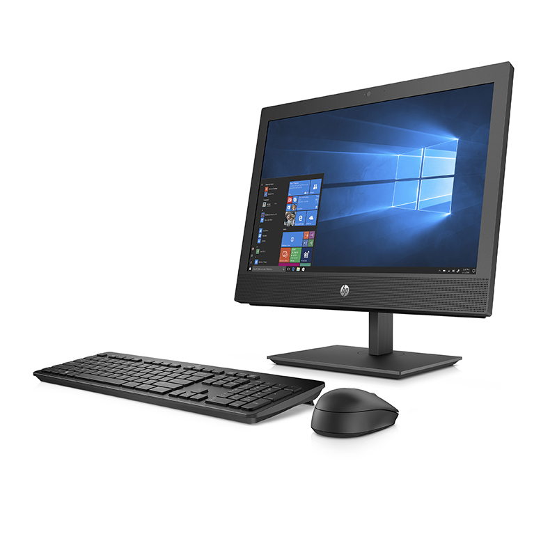 惠普(HP)400 G4 AIO 20寸商用一体机 (I3-8100T 8G 128固态 Win10H)