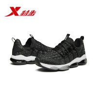 特步(Xtep)男鞋运动鞋2018秋季新款男士全掌气垫减震透气舒适防滑耐磨碳素橡胶跑步鞋882419119538