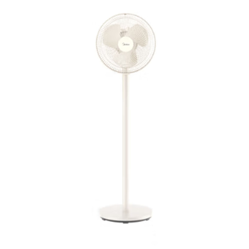 美的(Midea) FSA25UB 电风扇家用小型立式落地扇台地两用三叶柔风广角摇头强劲电机远距送风易拆洗电风扇