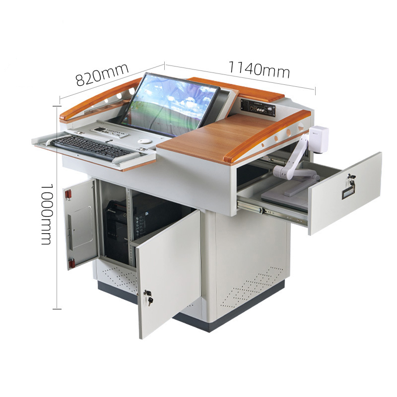 凌迪星多功能讲台114*82*100cm张