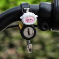 电动车头盔锁防盗固定挂钩摩托安全帽专用防盗锁电瓶车防偷神器女- - 小绵羊【防水防盗防锈⭐】