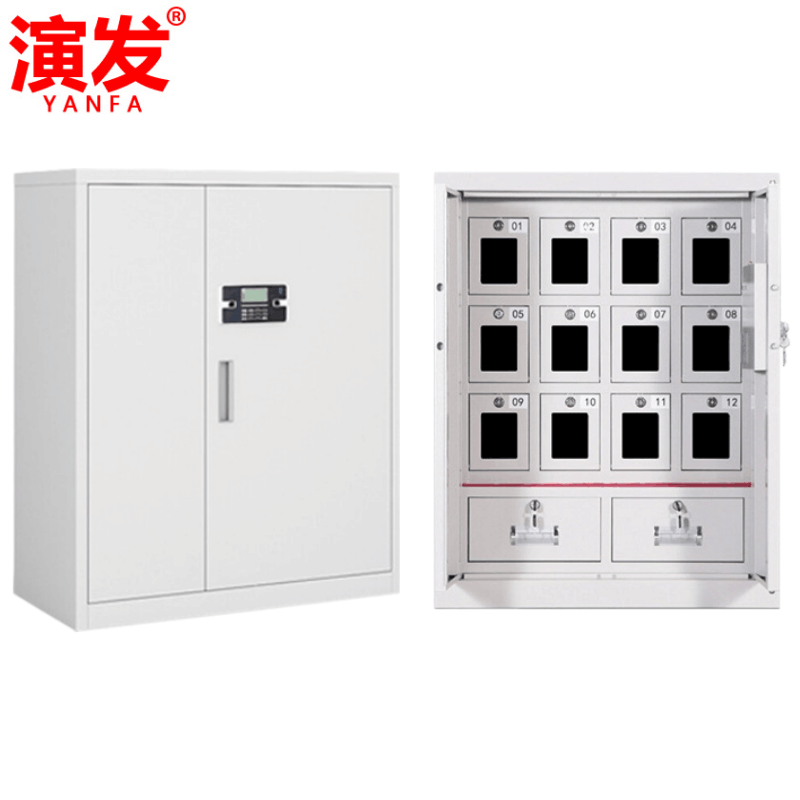 落地文件柜寄存物品柜储物柜保密柜印章柜420*744*935mm图片