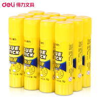 得力(deli)7091固体胶 24只8g胶棒强力胶学生用品diy饰品手工制作 高粘度粘性强财务办公 幼儿园儿童手工课