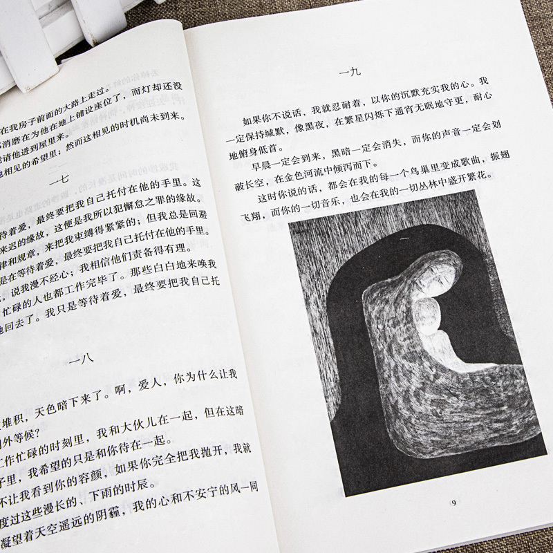 [满2件9折]名人传 [正版]泰戈尔诗集 泰戈尔著 原著全译本中文版 外国现当代诗歌精选集 园丁集新月集飞鸟集吉檀迦利流