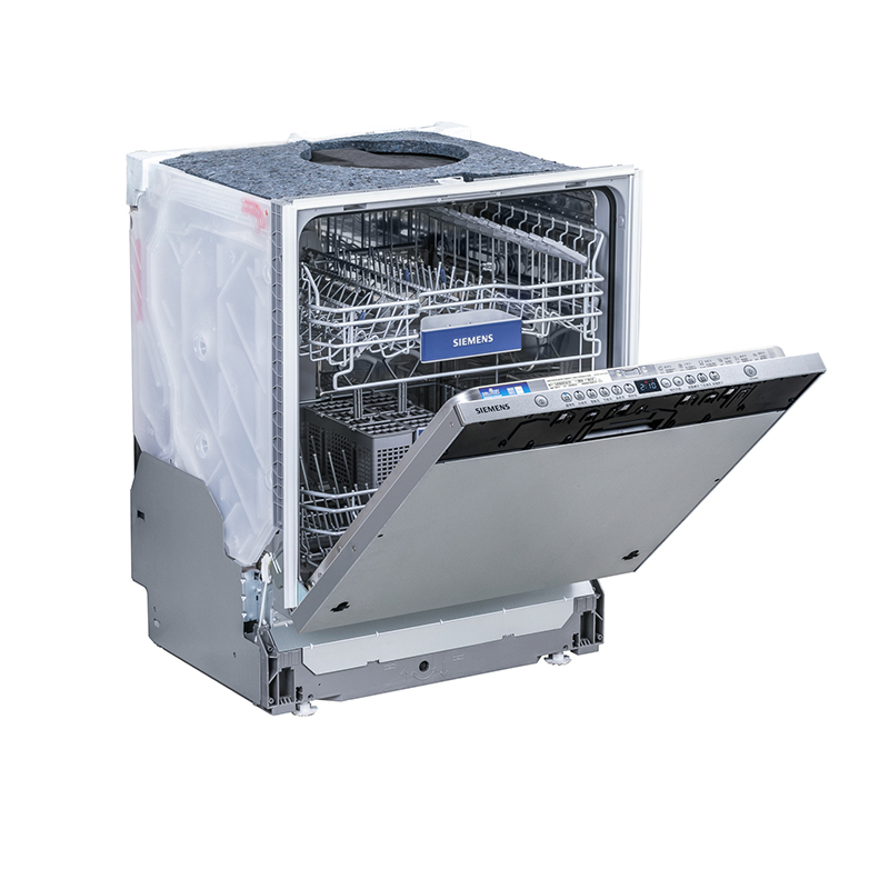 西门子 SJ636X02JC 13套大容量双重烘干 家用全自动洗碗机 全嵌入式(黑白双色面板可选)高清大图