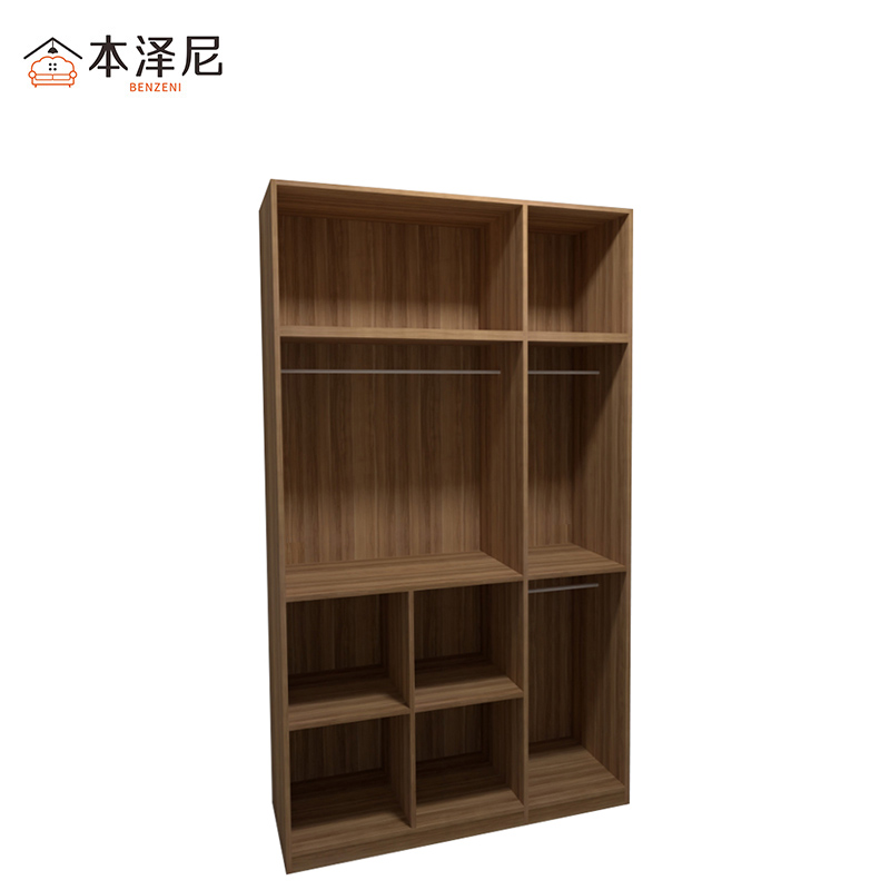 本泽尼 衣柜 HTMJ-B24 1350*600*2400mm 组高清大图