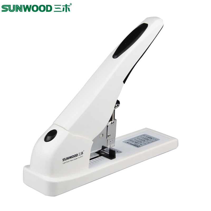 三木(SUNWOOD)8151 100页厚层省力型订书机 适用订书针23/6-23/13装订器 重型订书器颜色随机订书机