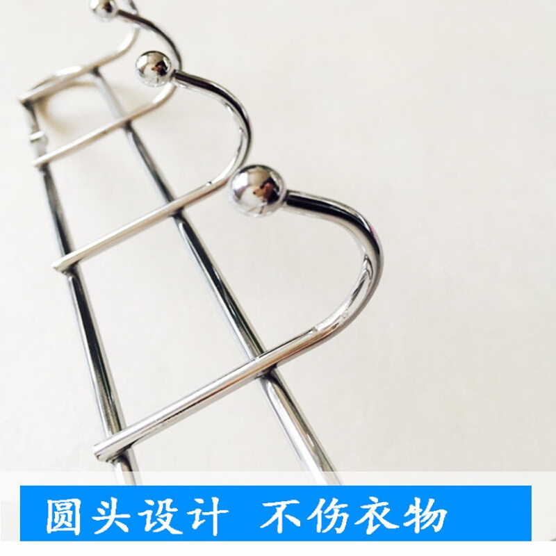 挂钩壁挂不锈钢后墙壁钩打孔墙上挂衣钩壁挂衣帽钩挂勾长排钩子