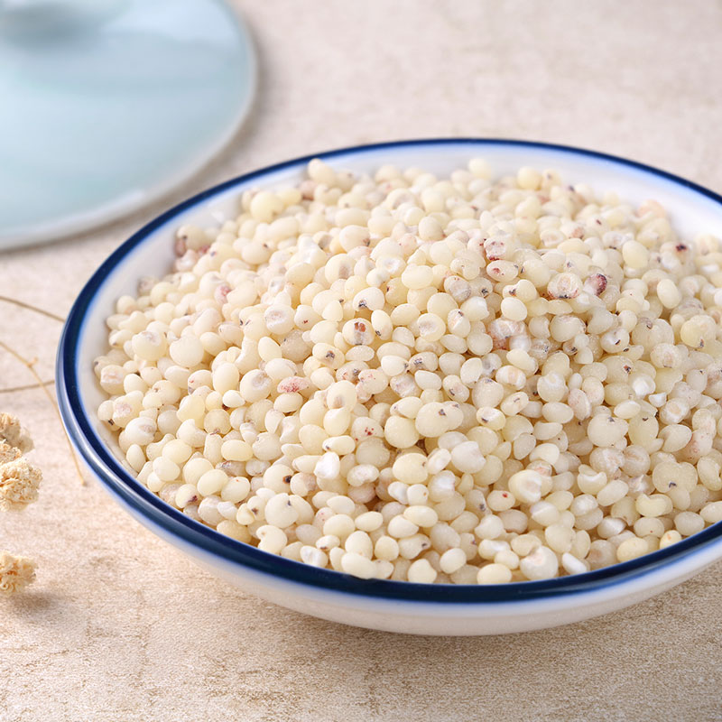十月稻田 高粱米 2斤 东北白高粱米 五谷杂粮 低脂粗粮 高粱大米饭 真空装高清大图