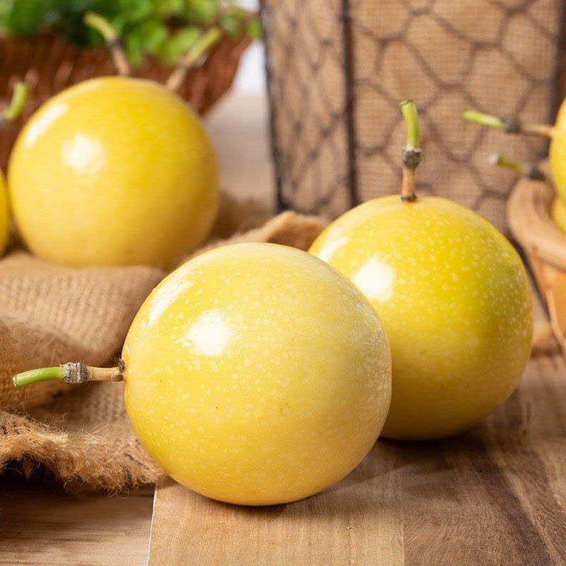 星派果黄金百香果带箱3/5斤礼盒装特级大果新鲜孕妇水果一级甜黄色黄金果整箱送开果器图片