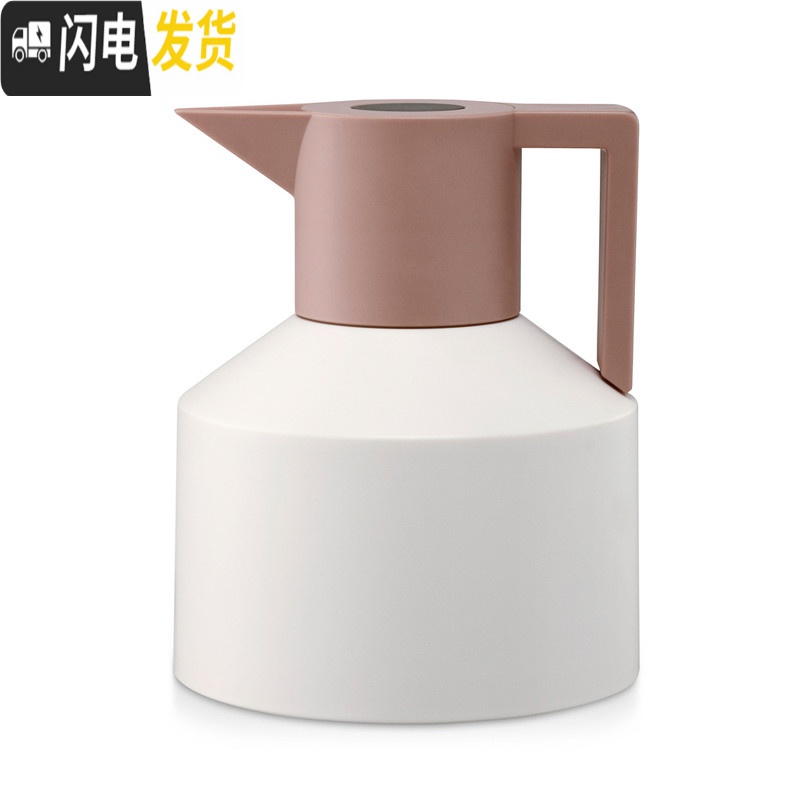 三维工匠 Geo 丹麦 几何创意保温壶暖水瓶热水壶保温瓶家用水瓶 1 保温壶红色251505高清大图