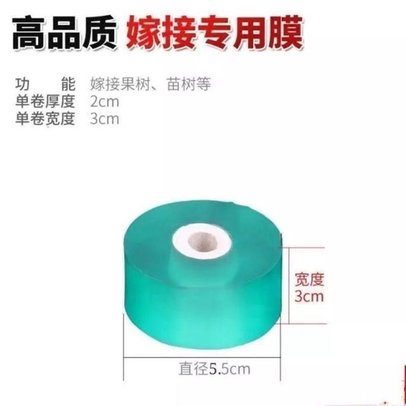 嫁接膜接树膜果树缠绕膜嫁接专用薄膜自粘透明拉伸打包膜保温膜 2cm 嫁接膜[1卷]