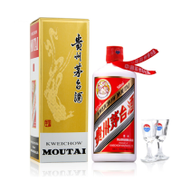 [中富酒行]贵州茅台酒 飞天 MOUTAI 酱香型白酒 53度500ML 飞天茅台 年份随机