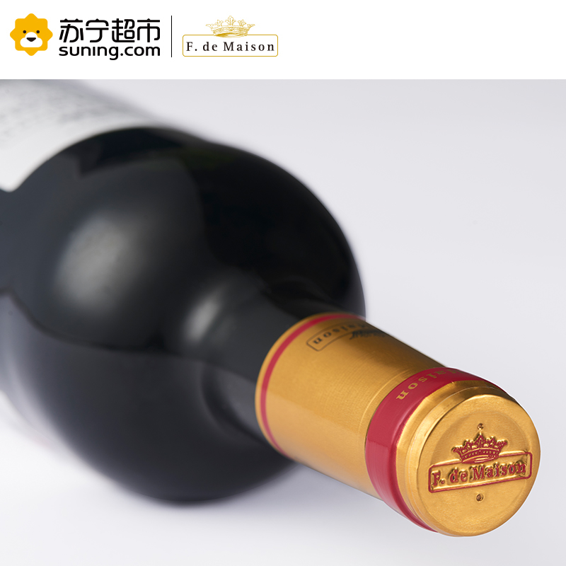 法国原瓶进口美圣世家仙马园波尔多AOC干红葡萄酒红酒整箱装750ml*6(新老包装交替发货)高清大图