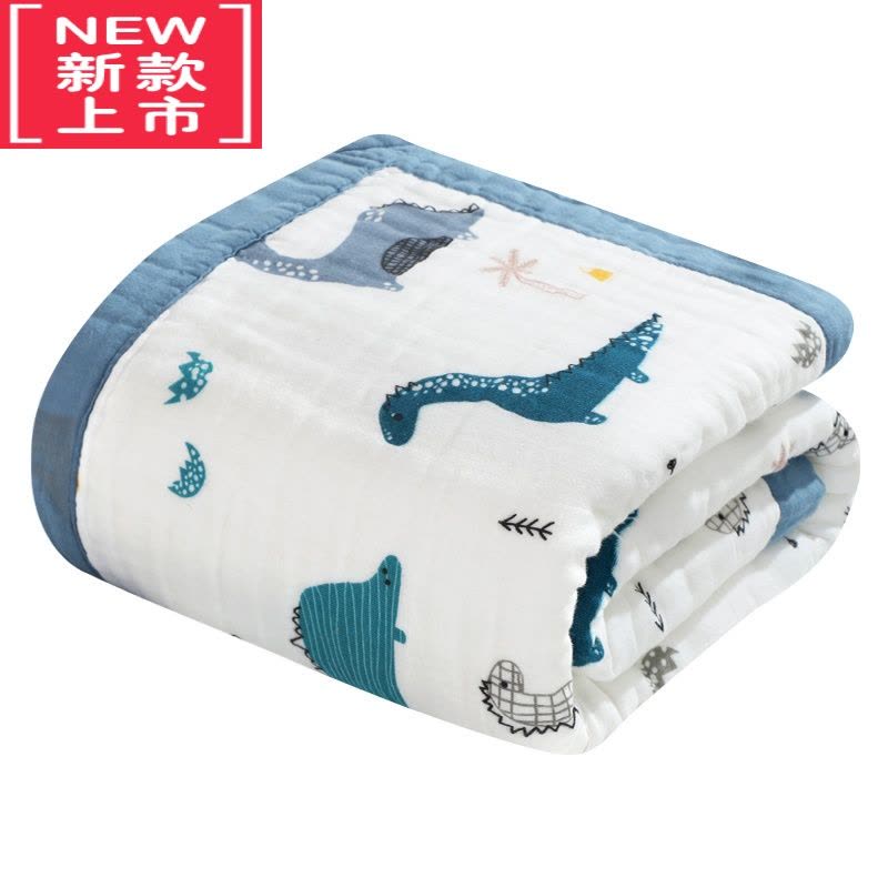 可莉允婴儿浴巾纱布超柔吸水新生儿盖毯初生宝宝洗澡包被儿童毛巾被图片
