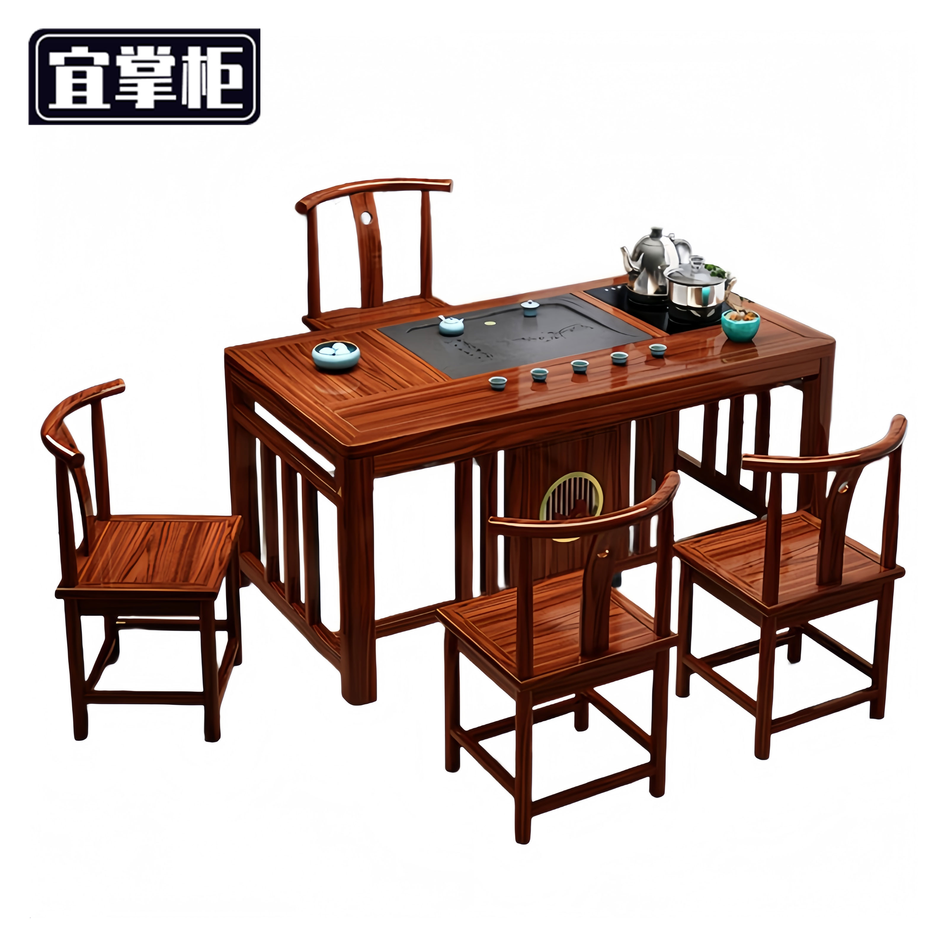 宜掌柜 茶 桌椅高清大图