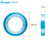 广博(GuangBo)TM-9彩色小胶带 8mm*12m 2筒装 6卷/筒 分色胶带小胶布 小胶纸易撕透明胶带办公用品