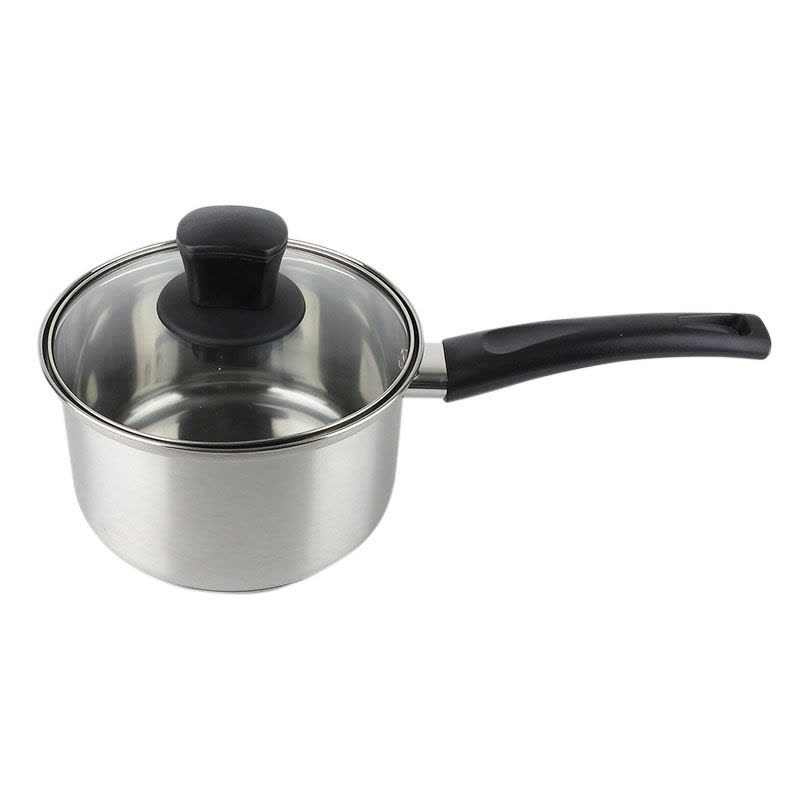 爱仕达奶锅304不锈钢16cm无涂层小奶锅宝宝辅食锅燃气灶电磁炉通用 G1916奶锅图片