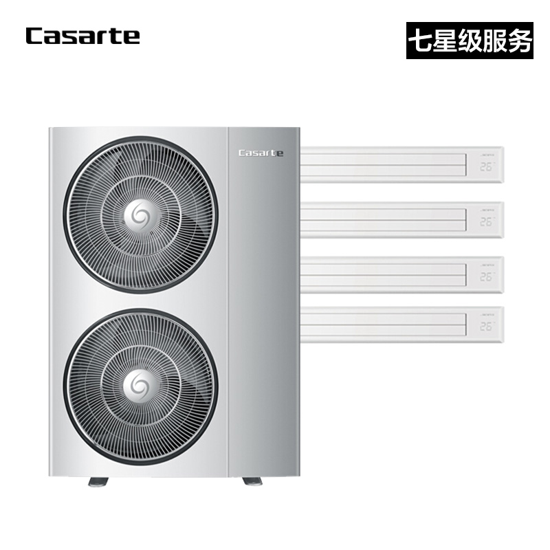 卡萨帝 (Casarte)中央空调 大5匹一拖四 全直流变频一级能效RFC140CXSJVA一拖四