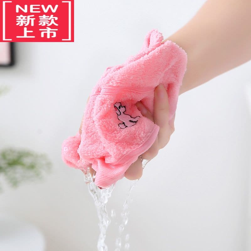 可莉允5条装儿童洗脸毛巾宝宝家用柔软吸水日用小孩面巾图片