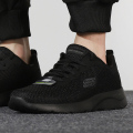 Skechers/斯凯奇男鞋新款健步鞋透气轻质缓震运动休闲鞋58362-BBK ZP 58362-BBK/黑色 41.5