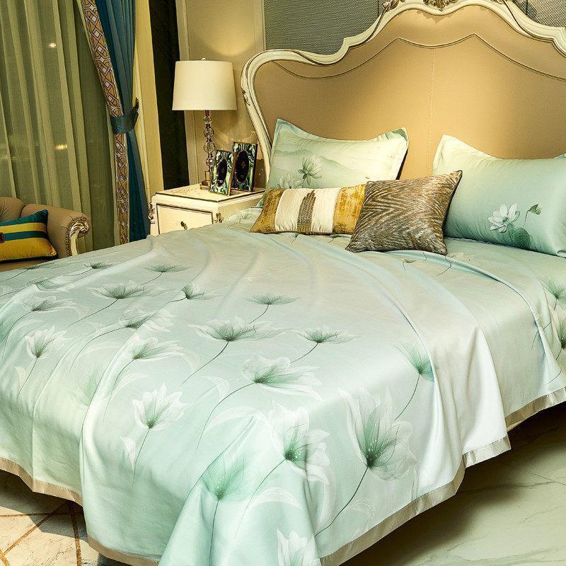 美帮汇凉席夏季三件套空调冰丝1.8m床1.5米2.0可水洗折叠可机洗的 清风/天然竹纤维，抑菌防螨，凉而不冰，老少孕妇皆宜 1.8m（6英尺）床