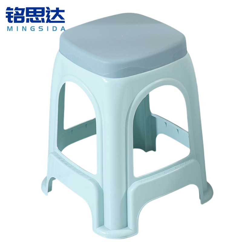 铭思达塑料凳蓝色个