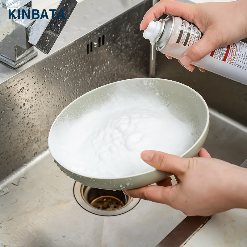 kinbata油烟机厨房去油污强力重油污清洁剂除油污泡泡家用
