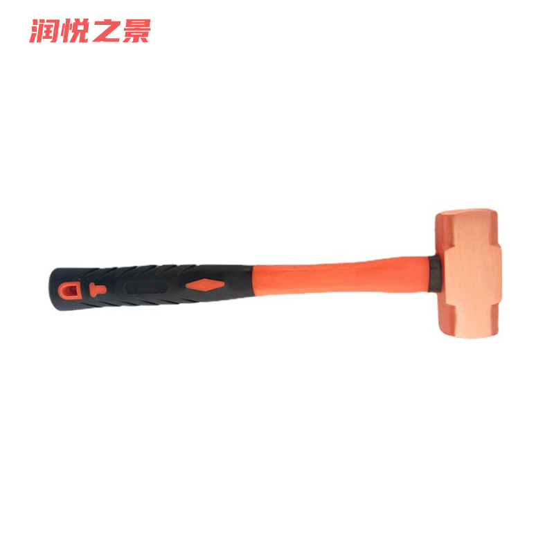 润悦之景 防爆紫铜八角锤 3磅 把高清大图