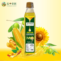 五个农民[苏宁自有品牌]10%橄榄油食用调和油450ml 食用油宿舍用油小瓶装