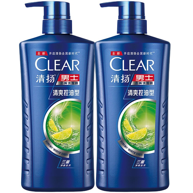 [苏宁自营]清扬(CLEAR) 植觉净透去屑 竹叶精华700ml 洗发露(瓶)