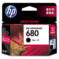 惠普(HP)F6V27AA 680黑色墨盒(适用HP DeskJet 2678 3638 3776 3838 3779)