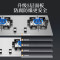 樱花(SAKURA)燃气灶JZT-ADG05A (天然气)5.0KW大火力双灶煤气灶不锈钢嵌入式台式两用灶 一级能效