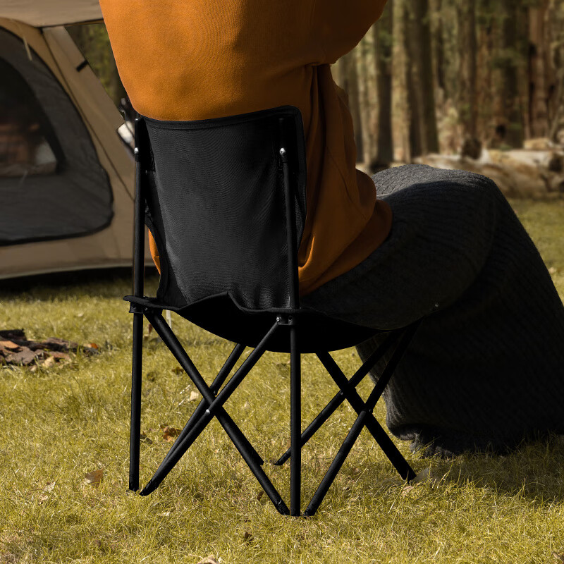洛克猩球 户外露营便携一桌两椅子四件套 (黑色)RAC0027高清大图
