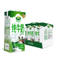 Arla爱氏晨曦 全脂纯牛奶1L*6盒整箱 德国进口