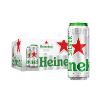 喜力星银(Heineken Silver)啤酒500ml*12罐/箱