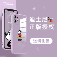 艾思度670迪士尼苹果12手机壳iPhone11Pro网红12Mini玻璃Max全包