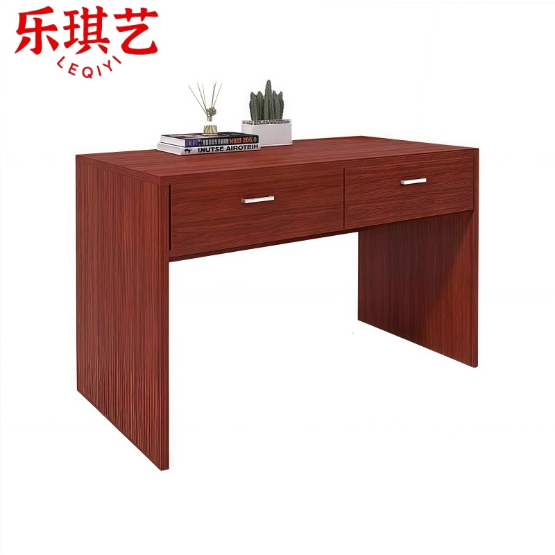 乐琪艺 书桌 柚木色 120*60*75cm 张高清大图