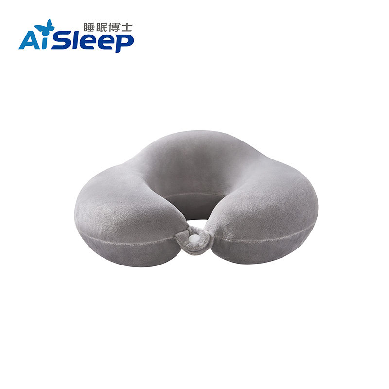 睡眠博士(AiSleep) 护颈便携U型枕-浅灰