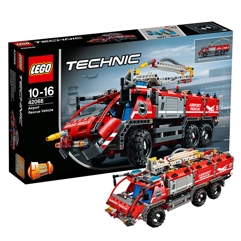LEGO 乐高 Technic机械组系列 机场救援车 42068 塑料玩具 200块以上 10岁以上