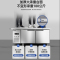 新飞(Frestec)冷藏工作台双温商用保鲜冰柜奶茶店厨房不锈钢操作台 长1.8米-宽0.8米-高0.8米 TRF-18