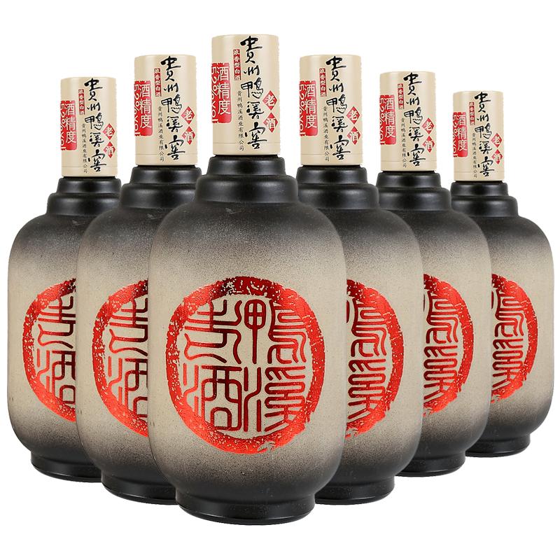 贵州鸭溪窖 52度 老酒 500ml*6瓶(整箱装)